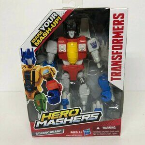 Toy Gift Transformers Hero Mashers STARSCREAM Mash-up Hasbro Prime Beast Hunters